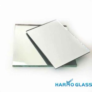 Green Grey Blue Back Painted Customized Size Aluminium Mirror Glass